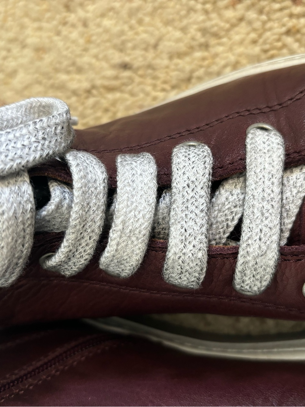 Bueno High Top Leather Sneakers - Picture 6 of 7